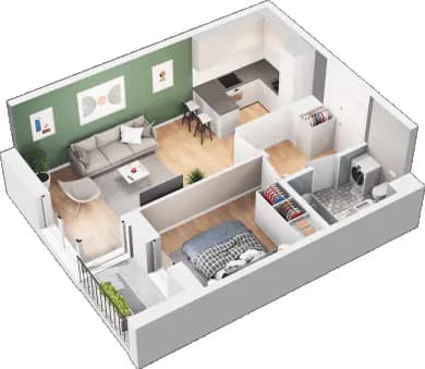 Tanie Mieszkanie 6492