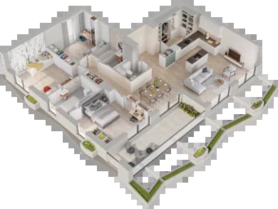 Mieszkanie 149 z inwestycji Semiramis w Katowice