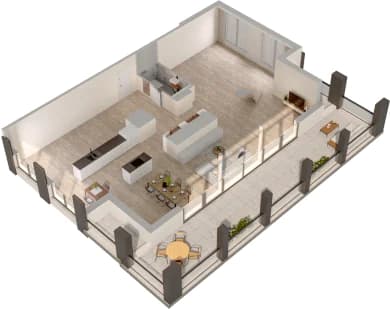 Mieszkanie 157 z inwestycji Semiramis w Katowice