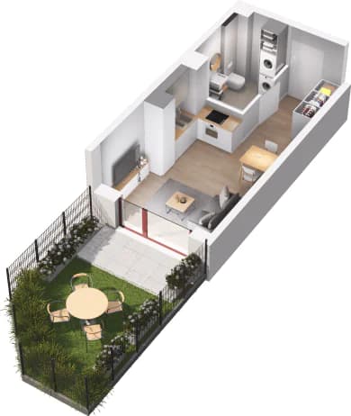 Mieszkanie 115 z inwestycji Mikusińskiego 25 w Katowice Mieszkanie 115 z inwestycji Mikusińskiego 25 w Katowice