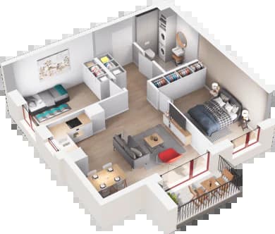 Tanie Mieszkanie 8735