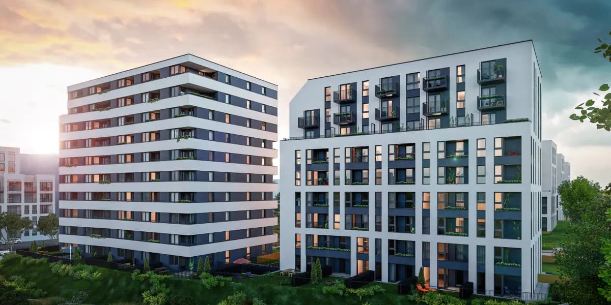 Piasta Park VII Kraków - wizualizacja inwestycji