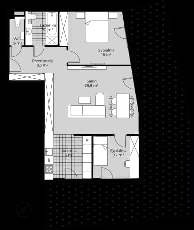 Tanie Mieszkanie 6149