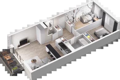 Tanie Mieszkanie 7732