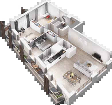 Tanie Mieszkanie 8308