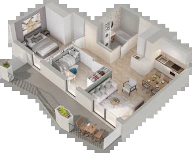 Tanie Mieszkanie 8433