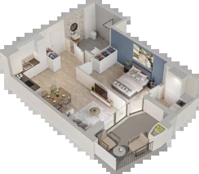 Tanie Mieszkanie 8443