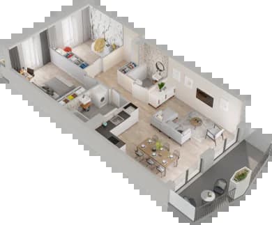 Tanie Mieszkanie 8478