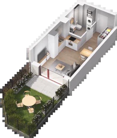 Mieszkanie 115 z inwestycji Mikusińskiego 25 w Katowice Mieszkanie 115 z inwestycji Mikusińskiego 25 w Katowice