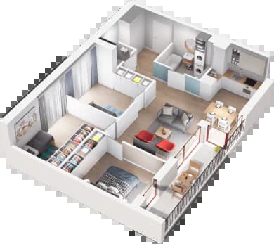 Tanie Mieszkanie 8703