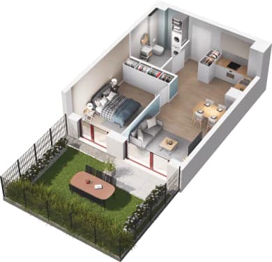 Mieszkanie 71 z inwestycji Mikusińskiego 25 w Katowice Mieszkanie 71 z inwestycji Mikusińskiego 25 w Katowice