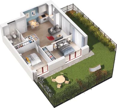 Mieszkanie 72 z inwestycji Mikusińskiego 25 w Katowice Mieszkanie 72 z inwestycji Mikusińskiego 25 w Katowice