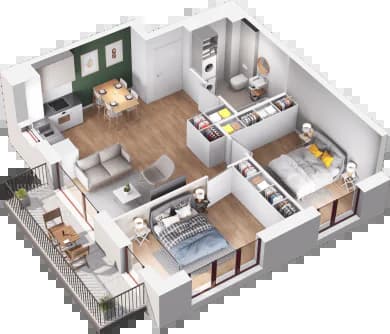 Tanie Mieszkanie 8708