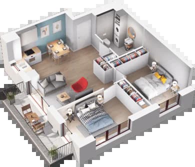 Tanie Mieszkanie 8739