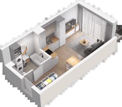 Mieszkanie 145 z inwestycji Mikusińskiego 25 w Katowice Mieszkanie 145 z inwestycji Mikusińskiego 25 w Katowice