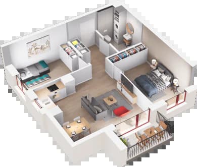 Tanie Mieszkanie 8768