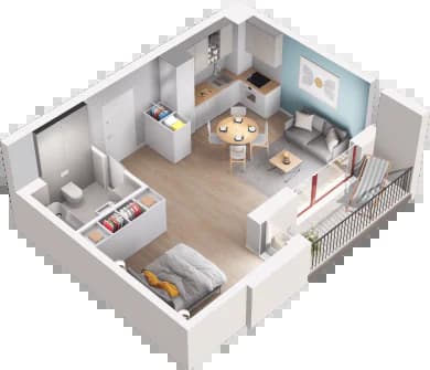 Tanie Mieszkanie 8819